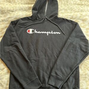Champion Black Pullover Hoodie